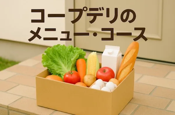 コープデリのメニュー・コース
