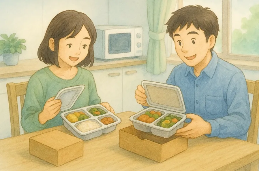 冷凍宅配弁当を利用する