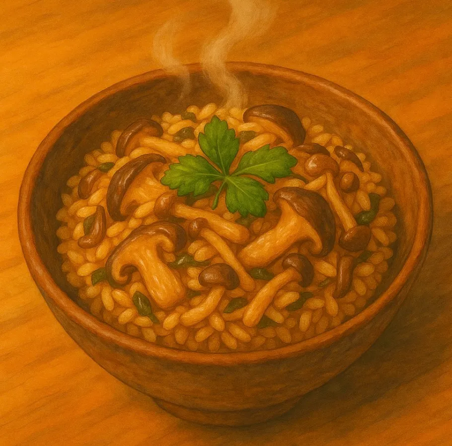 和風キノコご飯