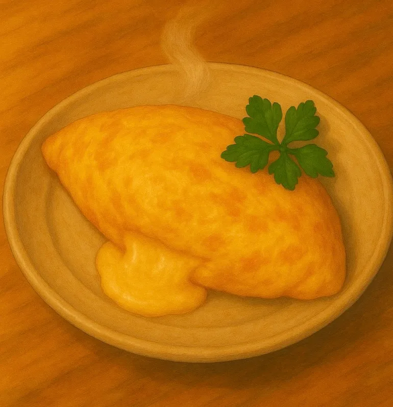 チーズインオムレツ