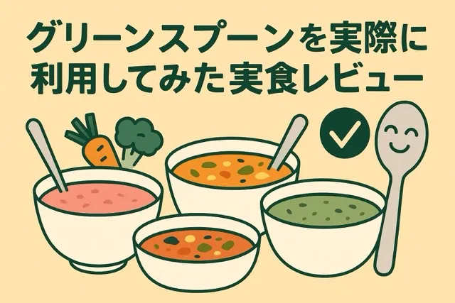 グリーンスプーンを実際に利用してみた実食レビュー