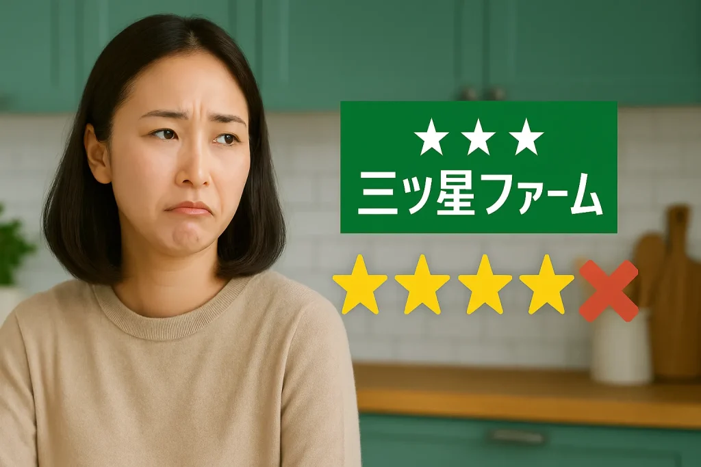三ツ星ファームの悪い評判・口コミ