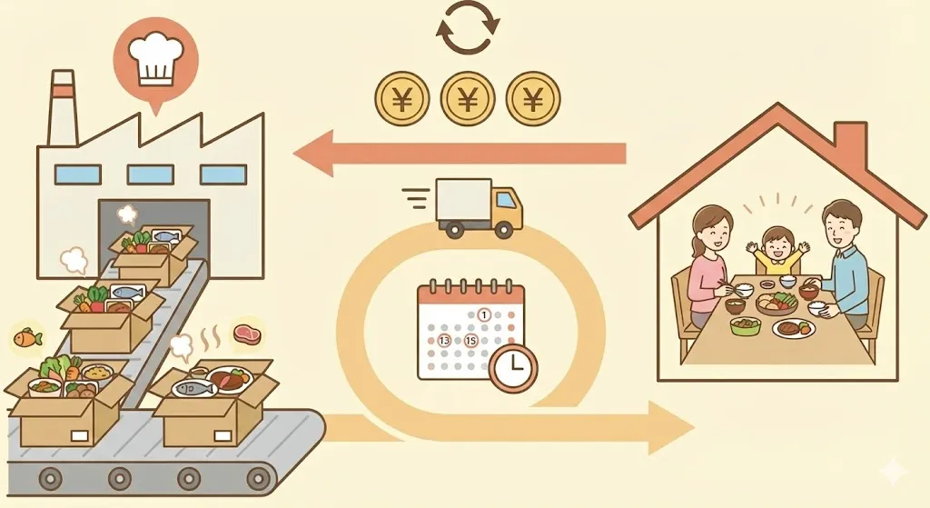 おかずのサブスクとは？