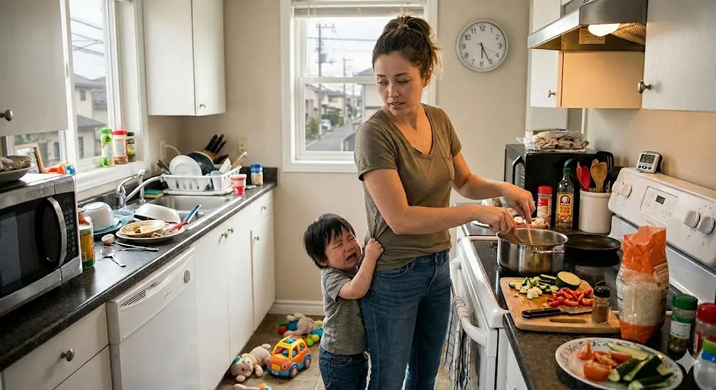 ワンオペ育児でご飯作りが大変な理由