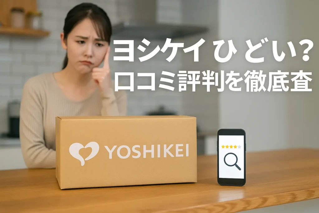 ヨシケイひどい？口コミ評判を徹底調査！実食レビューを忖度なしで評価