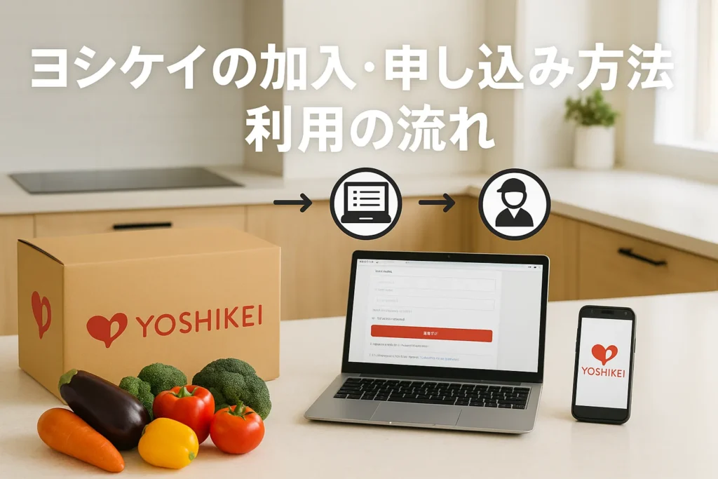 ヨシケイの加入・申し込み方法・利用の流れ