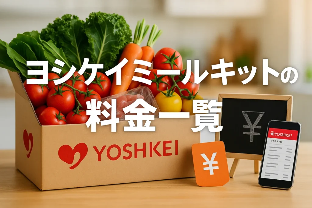 ヨシケイミールキットの料金一覧